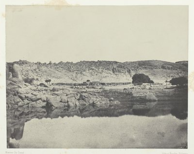 Rive septentrionale du Nil, village d