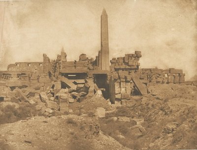 Ruines du Palais de Karnac - Vue prise à l