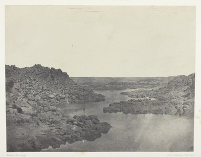 Sortie de la Première Cataracte, Haute-Égypte - Maxime Du Camp