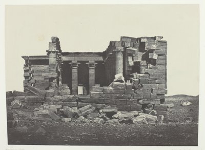 Temple De Maharakkah Hièra Sycaminos Des Grecs, Nubie - Maxime Du Camp