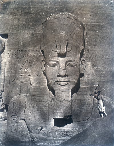 La statue colossale de Ramsès II, 1852 - Maxime Du Camp