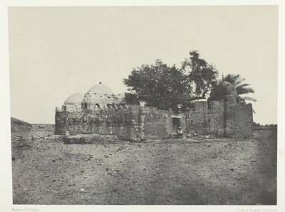 Tombeau de Cidi-Abdellah-el-Marabout, Haute-Égypte, 1849-51, imprimé en 1852 - Maxime Du Camp