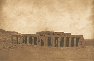 Vue générale des Ruines du Rhamesseum, à Thèbes Tombeau d