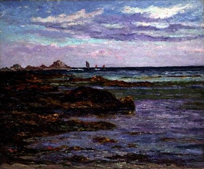 Côte de Bretagne, vers 1910 - Maxime Emile Louis Maufra