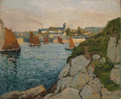 Douarnenez au soleil, 1897 - Maxime Emile Louis Maufra