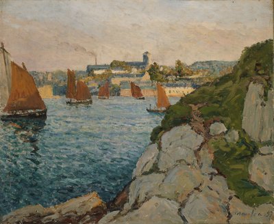 Douarnenez au soleil - Maxime Emile Louis Maufra