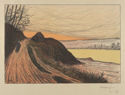 La Route de Gaud - Maxime Emile Louis Maufra
