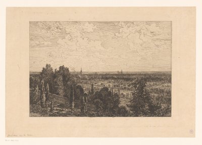 Vue de Cenon - Maxime François Antoine Lalanne