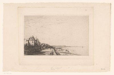 Vue de Villers - Maxime François Antoine Lalanne