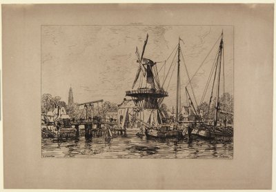 À Haarlem - 1877 - Maxime Lalanne