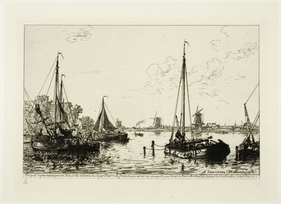 À Zaandam - Maxime Lalanne