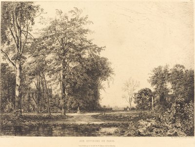 Aux environs de Paris - Maxime Lalanne