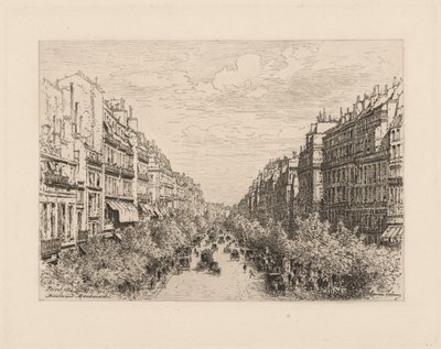 Boulevard Montmartre - Maxime Lalanne