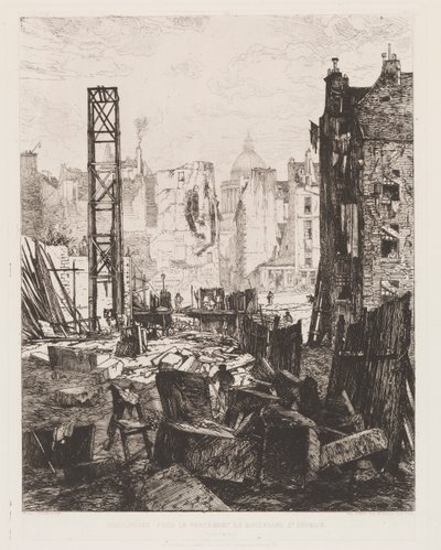Démolition pour l