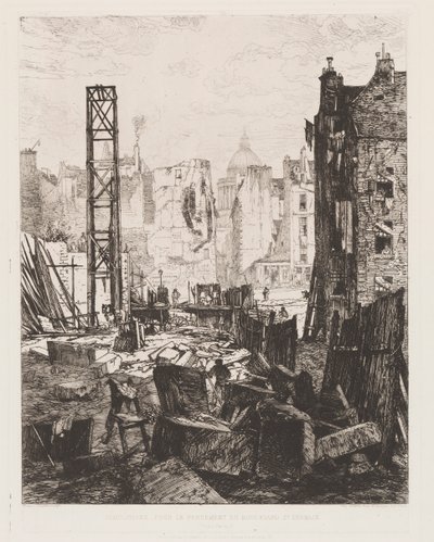 Démolition pour l