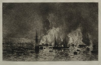 Incendie dans le Port de Bordeaux - Maxime Lalanne