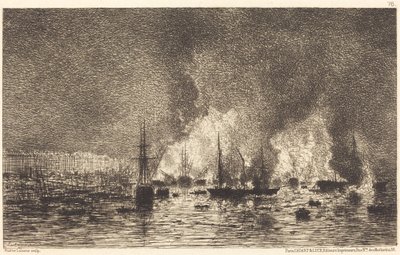 Incendie dans le port de Bordeaux - Maxime Lalanne