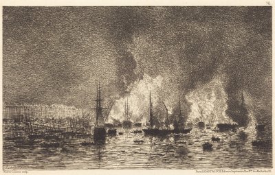 Incendie dans le port de Bordeaux - Maxime Lalanne