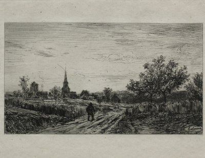 Paysage, Soir (Retour à la maison) - Maxime Lalanne
