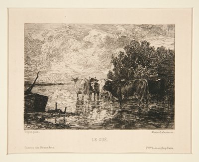 Le gué - Maxime Lalanne