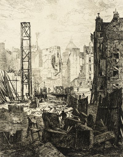 Percement du boulevard Saint-Germain - Maxime Lalanne