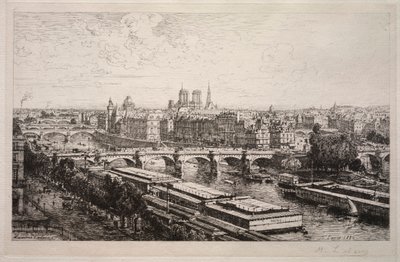 Vue du Louvre - Maxime Lalanne