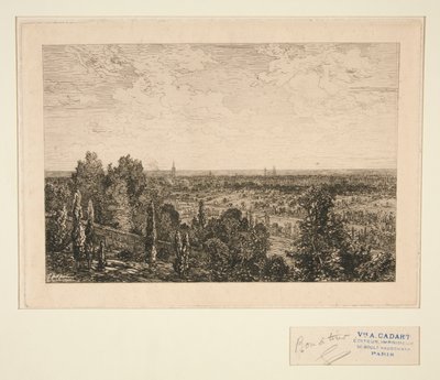 Vue de Paris - Maxime Lalanne