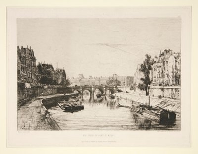 Vue prise du Pont Saint-Michel - Maxime Lalanne