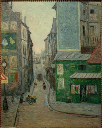 Place Saint-André des Arts, Rue Suger, Paris - Maxime Emile Louis Maufra