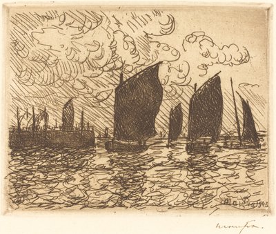 Retour des Bateaux - Maxime Maufra
