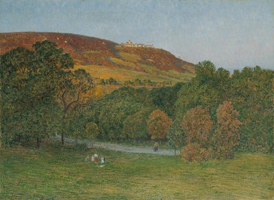 Vue du Cobenzl sur le Kahlenberg près de Vienne - Maximilian Suppantschitsch