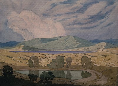 Un nuage sur la baie. Koktebel, 1925 - Maximilian Voloshin