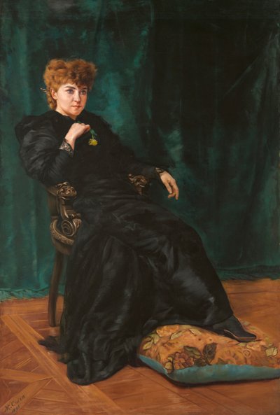 Minnie Maddern Fiske, 1893 - Maximilien Colin