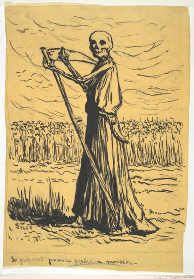 La Mort comme faucheur - Maximilien Luce