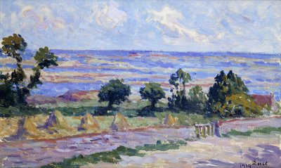 Meules au bord de la mer, 1914 - Maximilien Luce