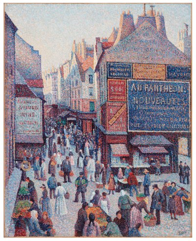 La Rue Mouffetard - Maximilien Luce