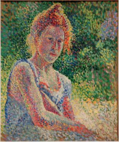 Portrait de jeune femme - Maximilien Luce