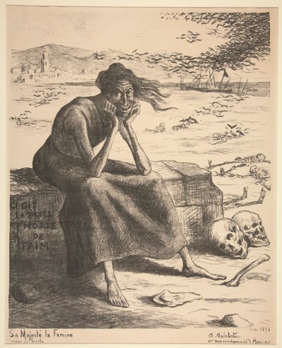 Sa Majesté la Famine - Maximilien Luce