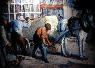 Le Chariot - Maximilien Luce