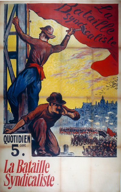 Le Journal La Bataille syndicaliste 27 avril 1911, 1911 - Maximilien Luce