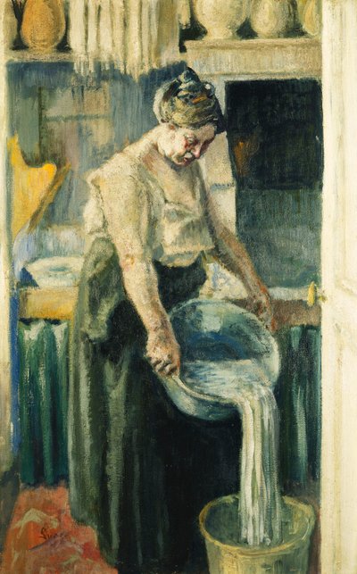 La blanchisseuse - Maximilien Luce