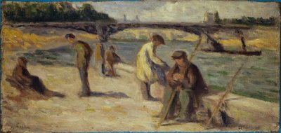 Le Quai Malaquais, avant 1936 - Maximilien Luce