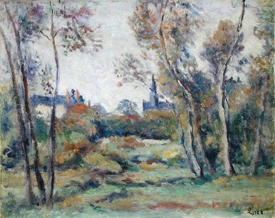 Village de Saint-Ay, c.1912 - Maximilien Luce