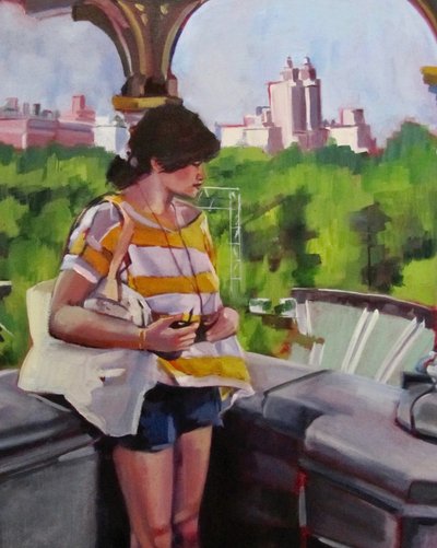 Parc urbain « La Femme réfléchie » - Maxine Shore