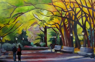 Un parc aux couleurs chatoyantes en automne - Maxine Shore