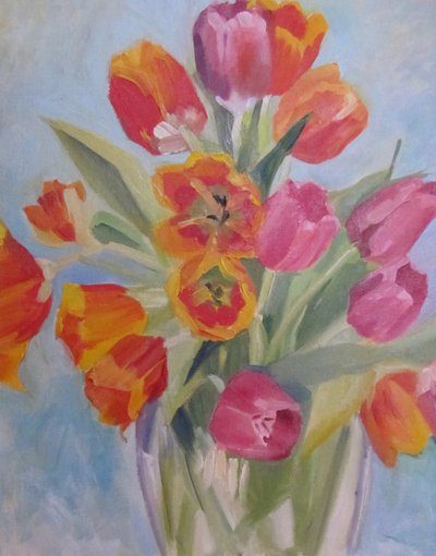 Des tulipes printanières aux couleurs vives - Maxine Shore