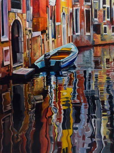 Le bateau « Vibrant Venice » - Maxine Shore