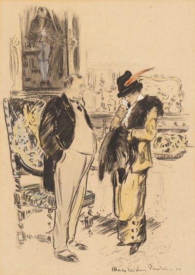 Femme et homme - May Wilson Preston