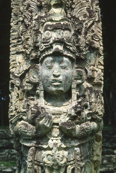 Stèle H de Copan - Mayan