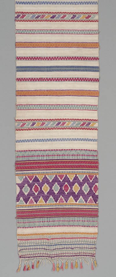 Tissu cérémonial, c.1905-35 - Mayan Mayan